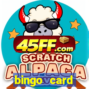 bingo card generator with pictures